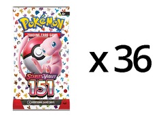 English Pokemon SV3.5 Scarlet & Violet 151 36ct Booster Pack Lot